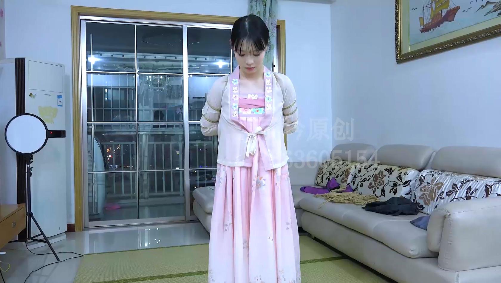 枝枝 绳艺逃脱挑战