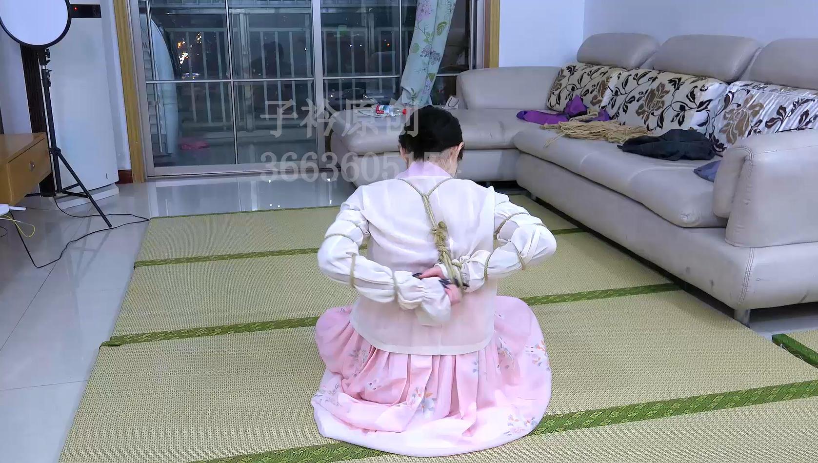 枝枝 绳艺逃脱挑战