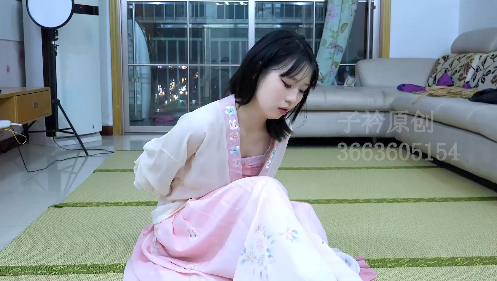 枝枝 绳艺逃脱挑战